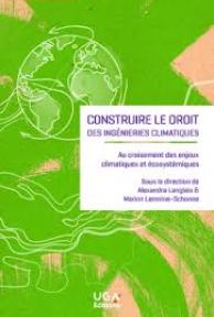 Droit ingénieries climatiques